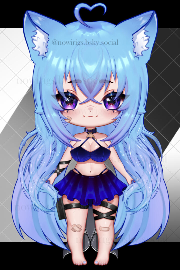 Cute Delfi - Chibi Art&Rig Cute Delfi - Chibi Art&Rig